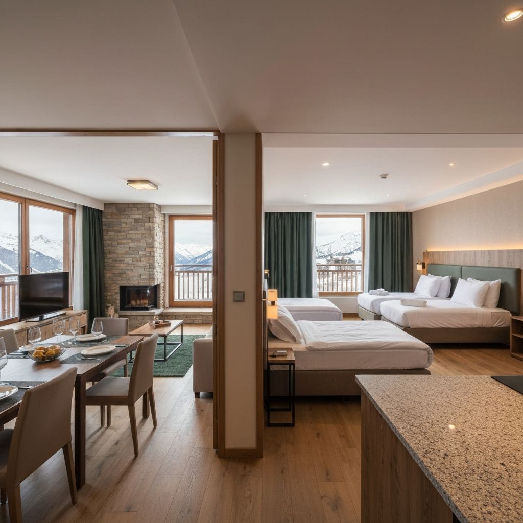 Two-Bedroom Apartment at Vidima Apartment Hotel